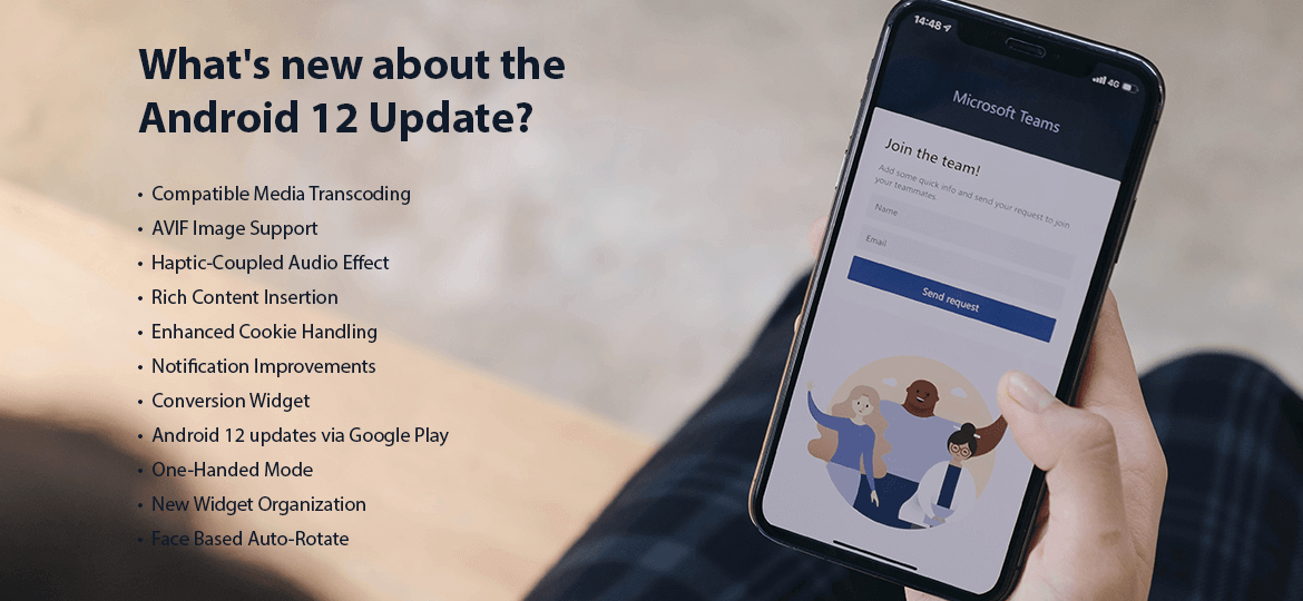 What's new about the Android 12 Update?