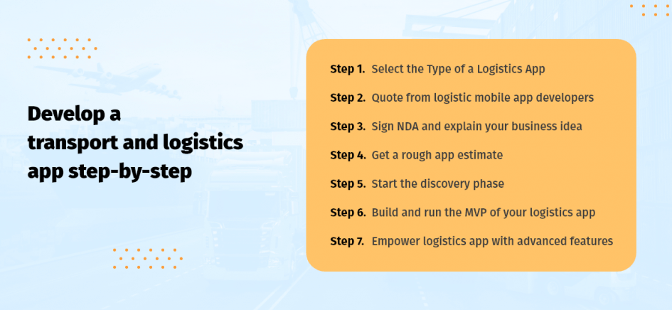 How To Develop A Logistics And Transportation Mobile App