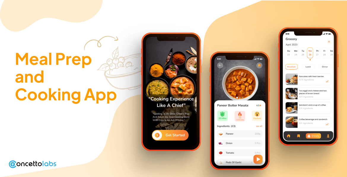 Meal Prep and Cooking App