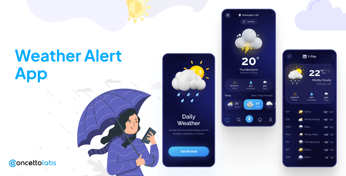 Weather Alert App