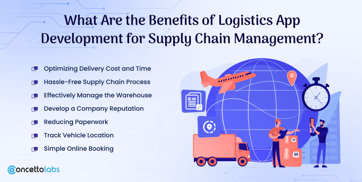 Benefits of Logistics App Development for Supply Chain Management?