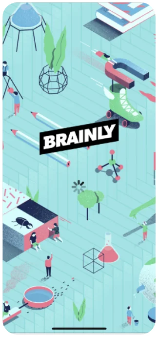 Visuals of Brainly App