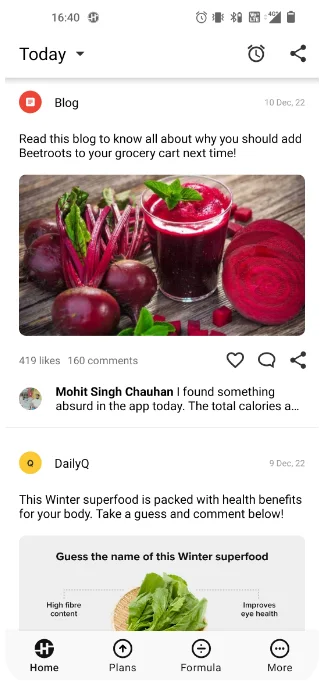 HealthifyMe App