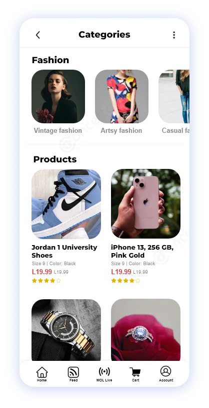 AI Based Ecommerce App