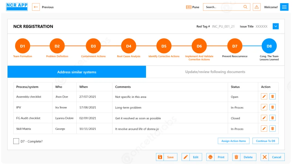 inspection-app App Development