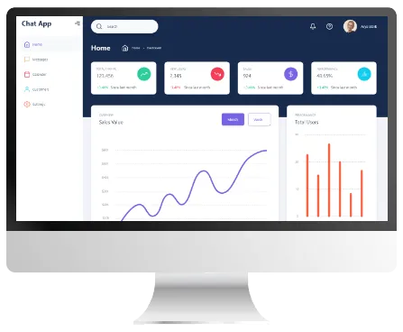 Chat App Dashboard Panel
