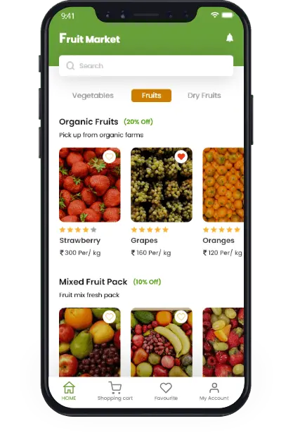 Grocery Delivery App for Customers