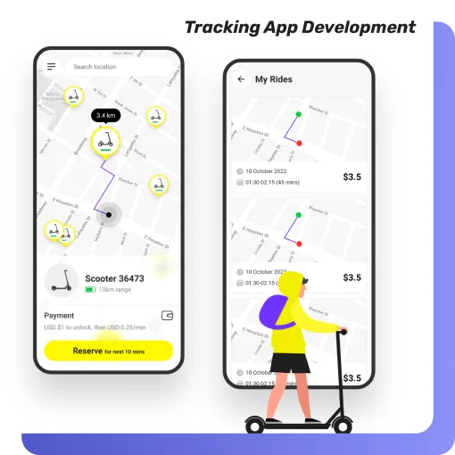 Popular on-demand GPS App Development