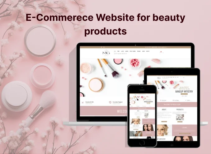 E-Commerece Website for beauty products