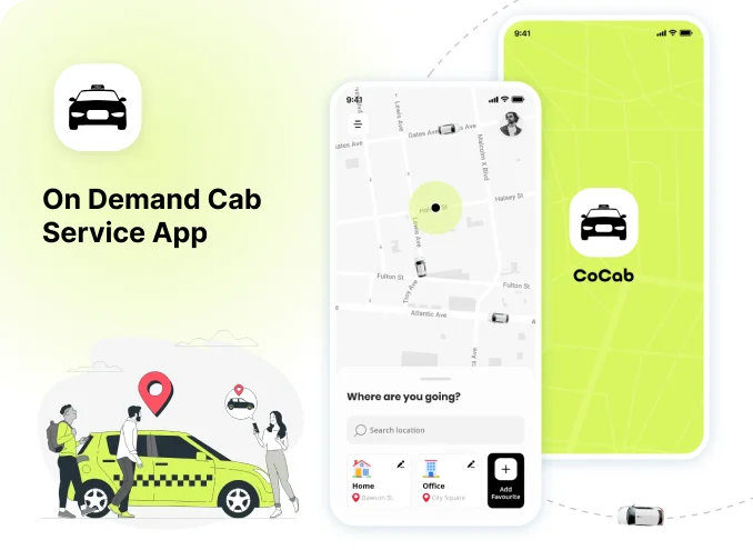 On Demand Cab Service App