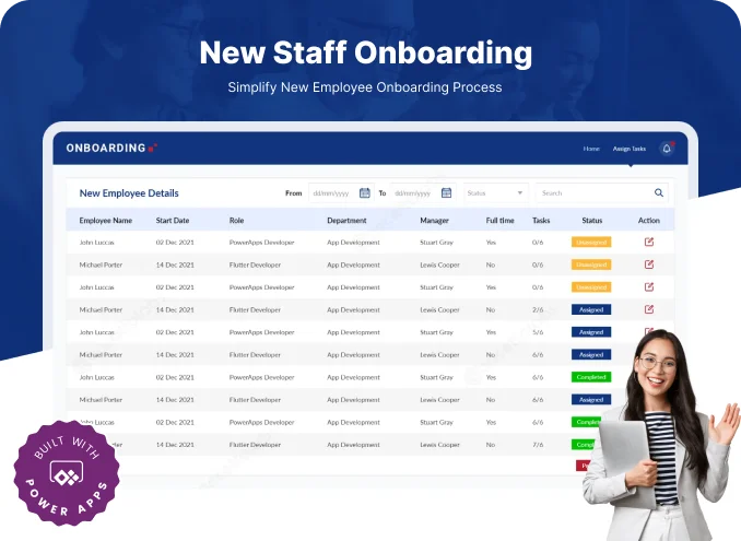 New Staff Onboarding