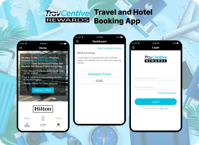 Travel and Hotel Booking App