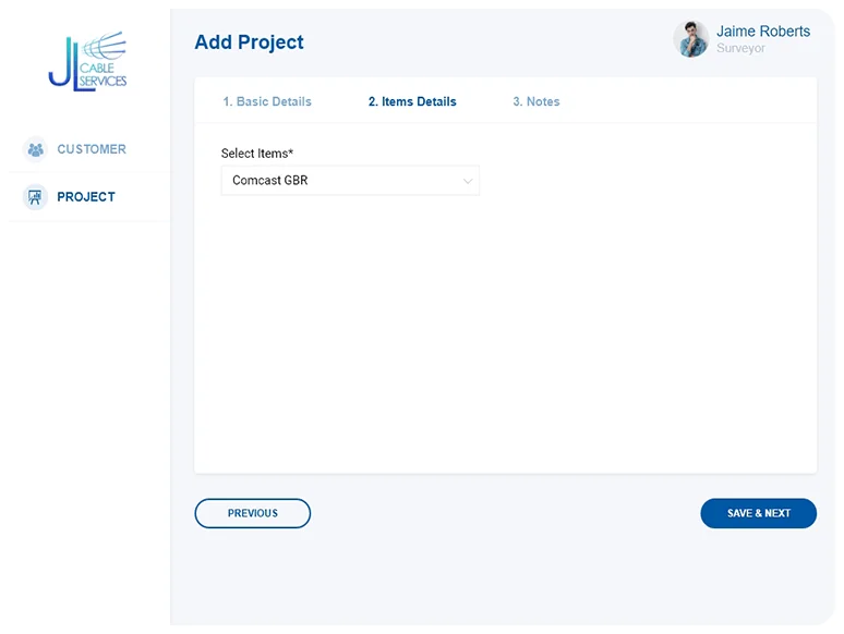 Cable Surveying and Intallation PowerApps