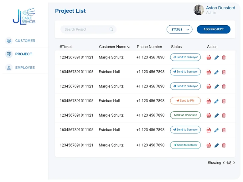 Cable Surveying and Intallation PowerApps