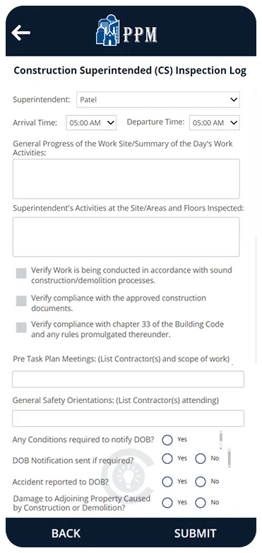 PowerApps for Construction Inspection