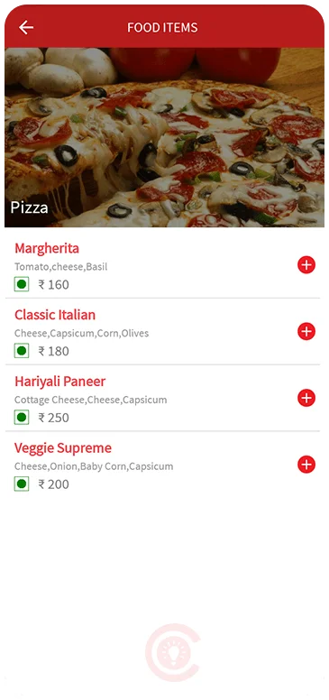 Online Food Ordering App