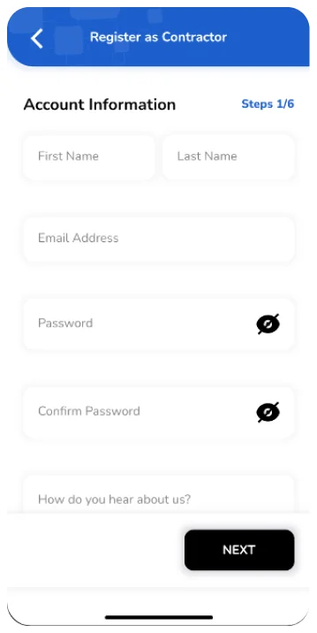 Freelancer kind app for security guard