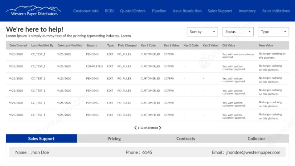 Inventory Management PowerApps