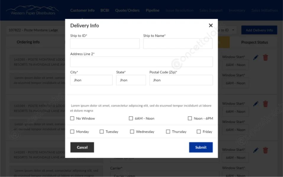 Inventory Management PowerApps