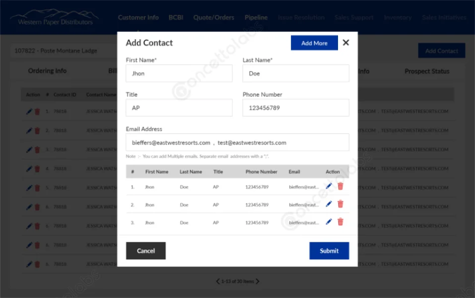 Inventory Management PowerApps