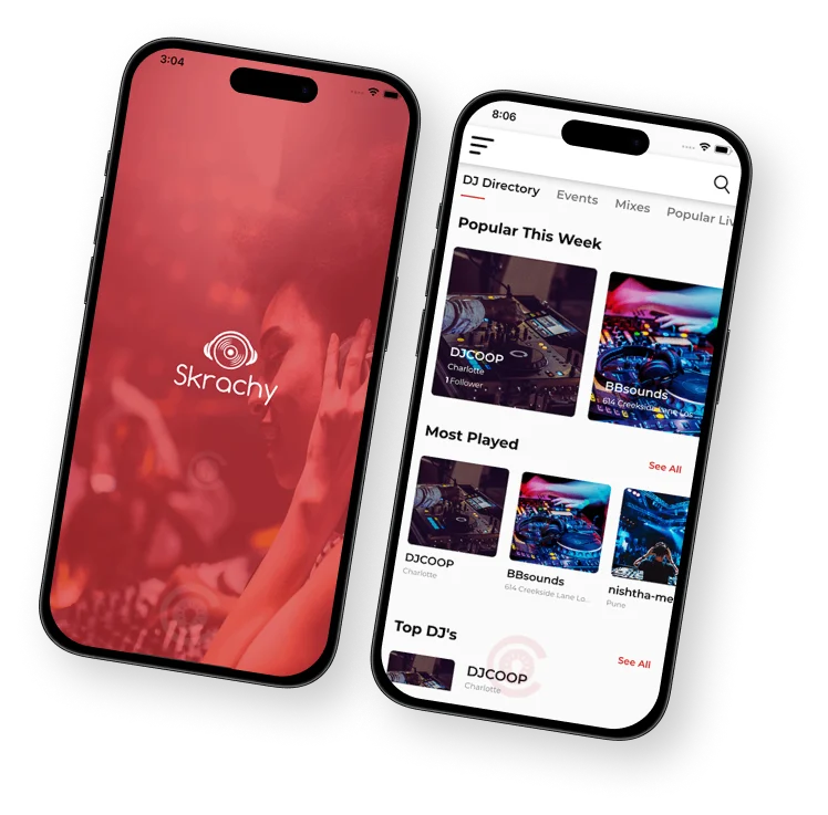 LIVE DJ Concerts App Development