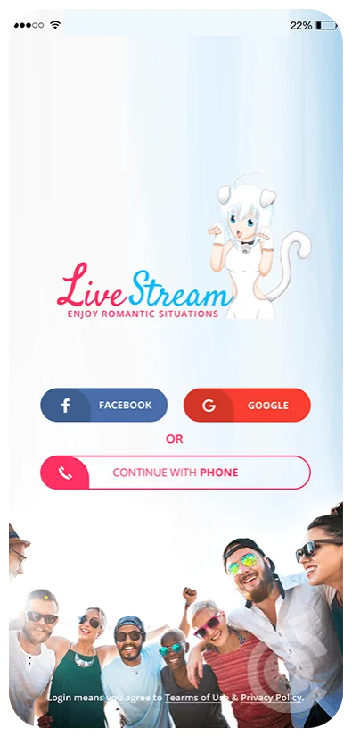 Live Streaming Application