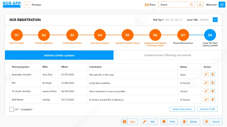 Incident Management PowerApps