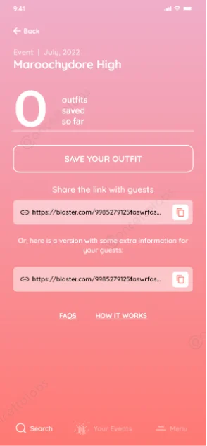 Outfit Registry App