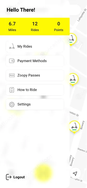 Scooter Rider App