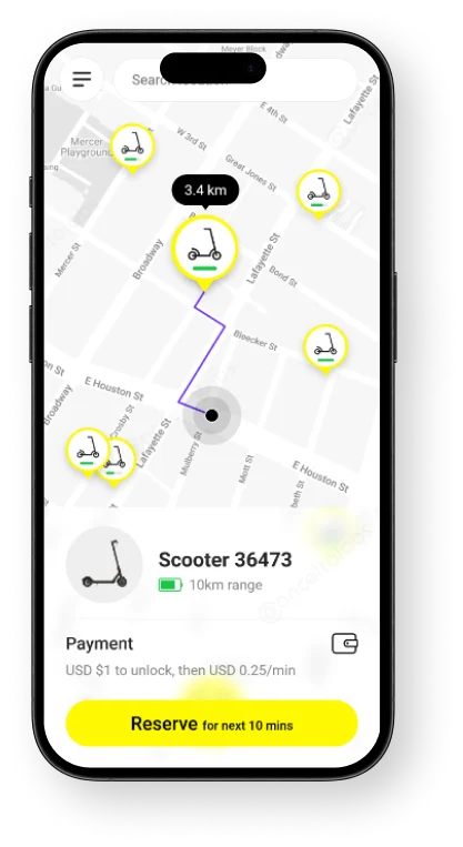 Scooter Rider App